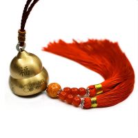 葫芦铜铃铛纯铜风铃镇宅挂件汽车挂件化煞辟邪保平安 平安福