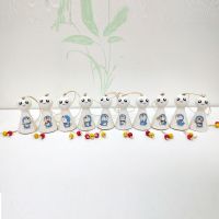 叮当猫晴天娃娃 陶瓷风铃装饰品房间女生可爱新年挂件铃铛多啦A梦 十全十美 十个一套叮当猫