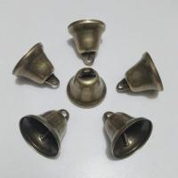 古铜色风铃喇叭口铃铛饰品小铃铛挂件铁铃铛复古十字装饰挂件 38毫米古铜色风铃6颗