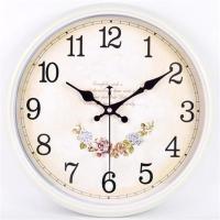 静音挂钟客厅卧室钟表现代时尚简约卡通石英钟时钟欧式创意挂表 34cm欧式白花王 其他