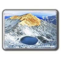 陕西旅游纪念品水晶冰箱贴西安兵马俑华清宫华山宝鸡西安延安咸阳 宝鸡太白山