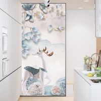 磨砂窗户玻璃透光不透明浴室卫生间防走光窗贴纸防窥遮光墙纸贴膜 01 定制尺寸请联系客服39/平方