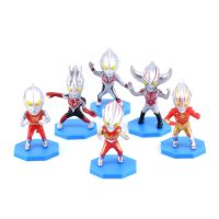 汪汪队奥特曼蛋糕装饰小猪小天使皮卡丘蛋糕装饰佩奇蜘蛛侠恐龙 pvc奥特曼10套