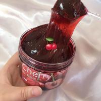 极限不粘手果酱泥机灵鬼史莱姆便宜网红气泡胶少女心 车厘子果酱 500ml玻璃罐装+赠品+送网格