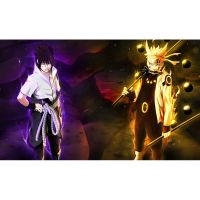 火影忍者海报动漫周边鸣人佐助超大墙纸宿舍卧室贴纸壁纸挂画自粘 火影海报001