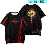 崩坏3动漫二次元游戏周边T恤八重樱 琪亚娜短袖体恤男女cos衣服宅[4月18日发完] 符华 XS