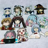 日系二次元动漫卡通贴纸可爱创意个性防水车窗摩托车改装反光贴纸 全套11个(更优惠)