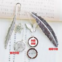 易烊千玺中国风金属创意羽毛书签古风手工纪念品女生礼物生日礼品 来图定制 蝴蝶书签礼品装