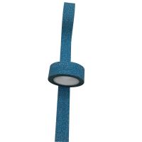 15色手账贴彩色DIY边框相册装饰胶带 15卷一件厂家批发金葱膜胶带 湖蓝色15卷