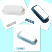 插排固定器免打孔路由器收纳架理线器多功能墙面插板绕线固定一体 3个装(三个颜色各一个)