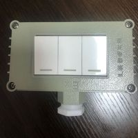 防爆开关插座10-16A多功能空调插220V墙壁开关工业插明装新款开关 三开10A