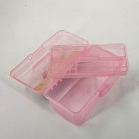 美术用品工具箱家用多功能大号美甲工具小学生收纳箱化妆医药箱 粉色 特大号三层长39宽19高17cm