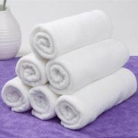 50条一次性白毛巾不掉毛洗浴足疗家用抹布劳保日用擦油漆修车特价 50条*200克一平米白色 35*75cm