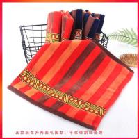 2-6条装 纯棉加厚柔软方巾吸水擦手大方巾棉洗脸批发挂式青春毛巾 割绒款35*35厘米 6条装