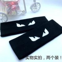 运动头带头巾吸汗带发带头戴网球篮球羽毛球男女跑步护头带棉简约 022两个装