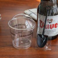 慕斯杯子带盖甜品布丁双皮酸奶一次性木糠杯塑料蛋糕杯提拉米苏杯 咖啡字杯+球盖+兵工铲50个