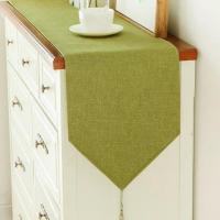 现代简约桌旗日式纯色餐桌布中间长条茶几电视柜盖巾鞋柜台布北欧 ZQ-100 30*270cm