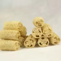 家庭清洁工具丝瓜络洗碗布百洁布锅刷丝瓜瓤搓澡浴擦厨房除油抹布 长10厘米8根