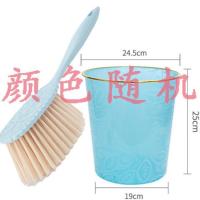 精美浮雕床刷浓密软毛家用床上沙发多功能除尘毛刷子加厚扫炕笤帚 [掌柜推荐]花纹床刷1把赠垃圾桶1个