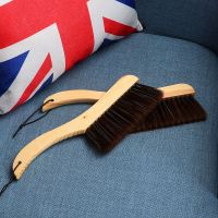 大号软毛木柄扫床刷子家用床刷除尘刷卧室去灰笤帚除尘防静电刷子 精品松木床刷[大号]2个装