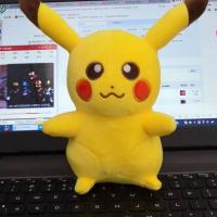 可爱卡通皮卡丘公仔毛绒玩具卡比兽抱枕布娃娃玩偶送女生生日礼物 经典款 1米皮卡丘(送挂件+中国结)