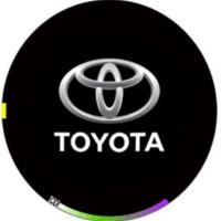 新锐志迎宾灯 丰田老锐志镭射灯投影灯车门照地灯氛围灯专用改装 丰田不带圈白标单个价