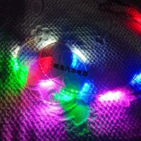 12V24V汽车LED跑马灯灯条七彩流水爆闪氛围灯改装摩托车防水灯带 一根12V 90CM灯带