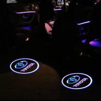 适用于05-18丰田皇冠迎宾灯开门灯12 13 14代改装车门投影灯氛围 丰田标带圈 单个价