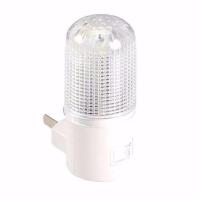 插电节能1W3W带开关小夜灯卧室LED 插座壁灯宝贝喂奶灯起夜灯 圆柱形3W[10个装]