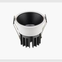 家用嵌入式防眩筒灯 家用客厅吊顶窄边防眩孔灯7.5开孔别墅无主灯 3000K 开孔75mm 10W 欧司朗五年质保