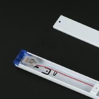 LED支架电杠超亮灯管分体式长条管灯T8单支日光灯架透明全套灯 水晶头支架带灯管1.2米60W全套 暖白