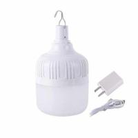 停电应急灯夜市摆摊移动充电灯泡家用节能地摊灯露营超亮LED灯泡 480w高亮款(送充电器+充电线)