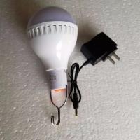 led应急灯充电灯泡户外移动夜市摆地摊节能蓄电池停电球泡 白光 110W充电灯+USB充电线