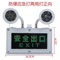 /LED防爆应急灯 防爆消防双头应急灯BCJ 防爆标志灯安全出口 安全出口+应急