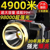 LED头灯强光可充电超亮头戴式夜钓鱼超轻小号远射矿灯户外手电筒 超亮版S[智能便携快充]大容量锂电. CL款[超K亮99