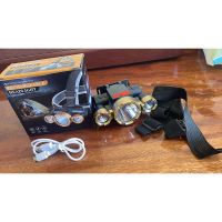 led超亮头灯强光可充电头戴式户外手电筒远射野外夜钓鱼小氙气矿 L6[五头超亮充电头灯]坏了包换 科技续航款[五核头灯]