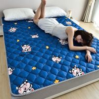 抗菌床垫床护垫榻榻米防滑保护垫1.8m床床褥子单双人宿舍 奶牛（填充大豆纤维+抗菌纤维） 1.8m床（宽180/长200