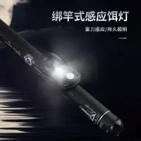 钓鱼上饵灯鱼竿感应灯夜钓挂饵取钩夜钓神器可充电自动感应灯 夜钓神器---鱼竿感应上饵灯