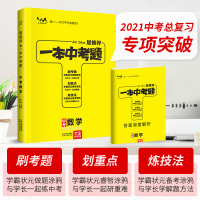 数学2021版中考数学专项训练初三数学中考总复习文脉教育一本涂书中考数学九年级真题练习中考数学复习资料辅导书