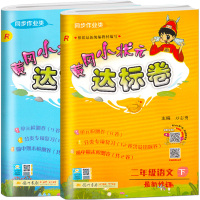 2021新版黄冈小状元二年级下达标卷语文数学人教版部编版试卷测试卷全套书小学2年级下册黄岗单元期中期末练习册教材同步训练