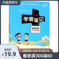 [新华书店旗舰店]正版 小学语文(漫画图解小升初应备全彩版)/小学学霸笔记