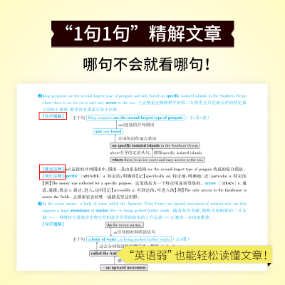 官方店]2021备考6月 巨微英语六级真题逐句精解提高版 大学六级英语真题试卷资料专项训练考试真题 听力全套卷教材阅读搭