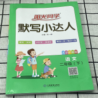 2021春 默写小达人 语文二年级下册人教部编版 小学语文2年级作业本生字生词听写默写练习册词语积累天天练检测题宇轩图书