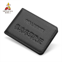 驾驶证皮套男真皮休闲行驶证机动车驾照皮夹多卡位卡包卡夹 黑色A款