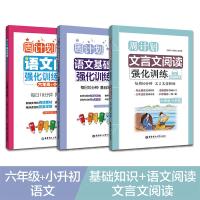 [当当网 正版书籍]周计划(六年级+小升初):小学语文阅读+基础知识+文言文阅读强化训练100篇(套装共3册)