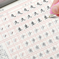 中学生小学生字帖楷书钢笔练字帖成人正楷速成儿童描红临摹本高中生大学生书法小清新男女生漂亮字体练字本板