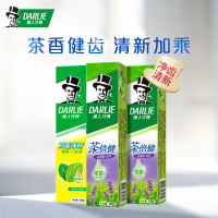 清新口气去渍去牙垢家庭实惠装 双重薄荷120g *1+百里香龙井140g*2只