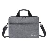 超极本内胆包手提电脑包适用华为联想14.6寸苹果13.3寸小米15.6寸 联想灰色(有肩带可套拉杆) 14.6