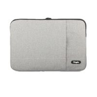 笔记本电脑包男女手提15.6寸14寸13寸11寸小米苹果戴尔华为内胆包 14寸 灰色手提包[加电源包][带拉杆带]