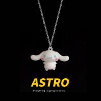 手作可爱玉桂狗大耳狗JK软妹少女土酷女孩挂件ins小众挂件项链女 玉桂狗[3件]不锈钢o字链 精美礼盒装